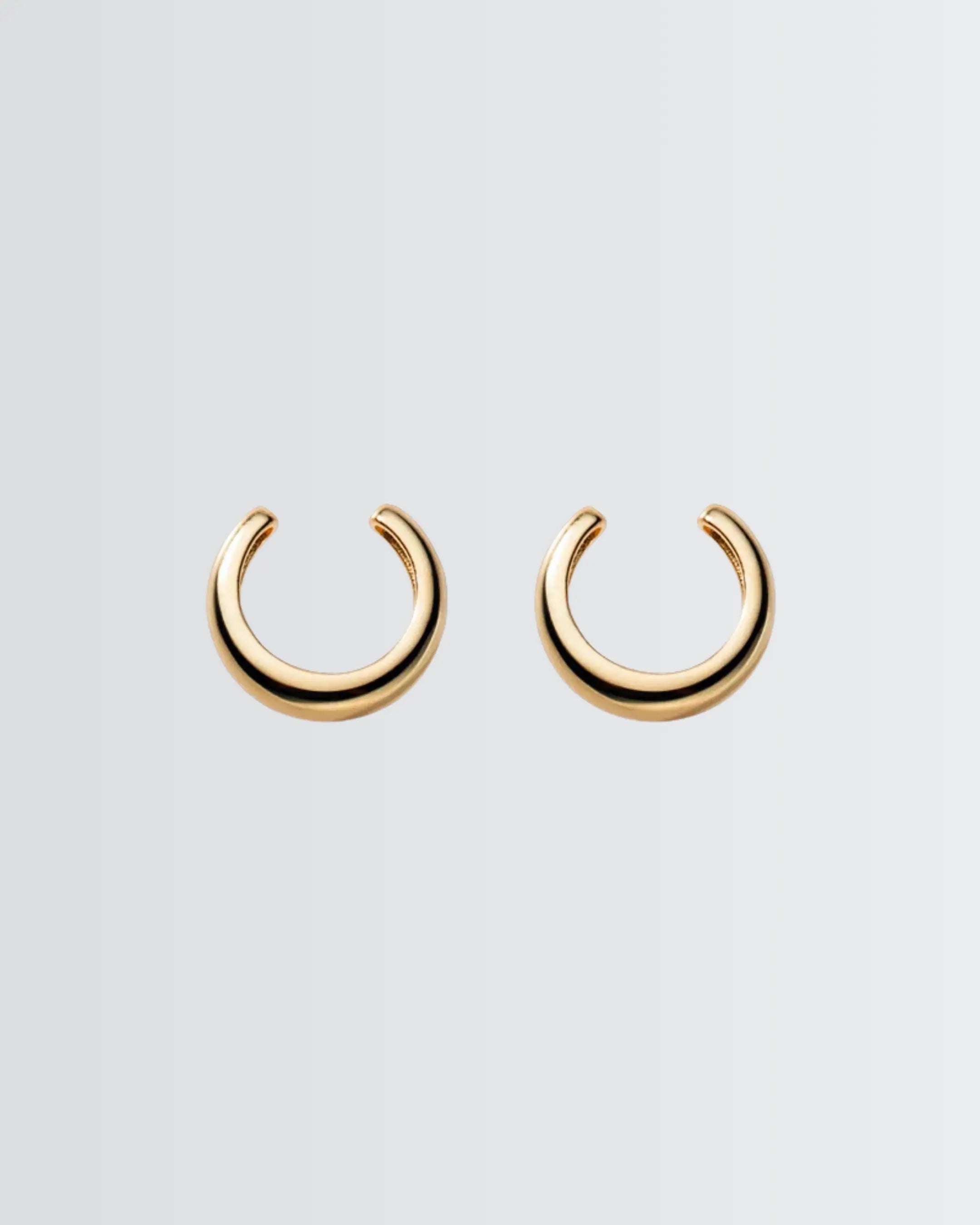 Twilight Hug Ear Cuffs - Silver Earrings by BLINGLANE