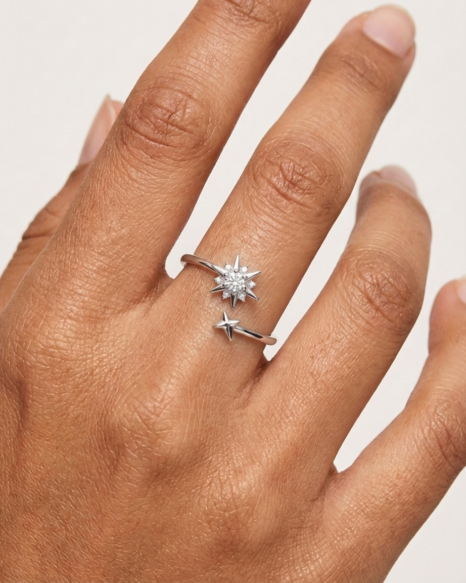 Stardust Spinner Ring