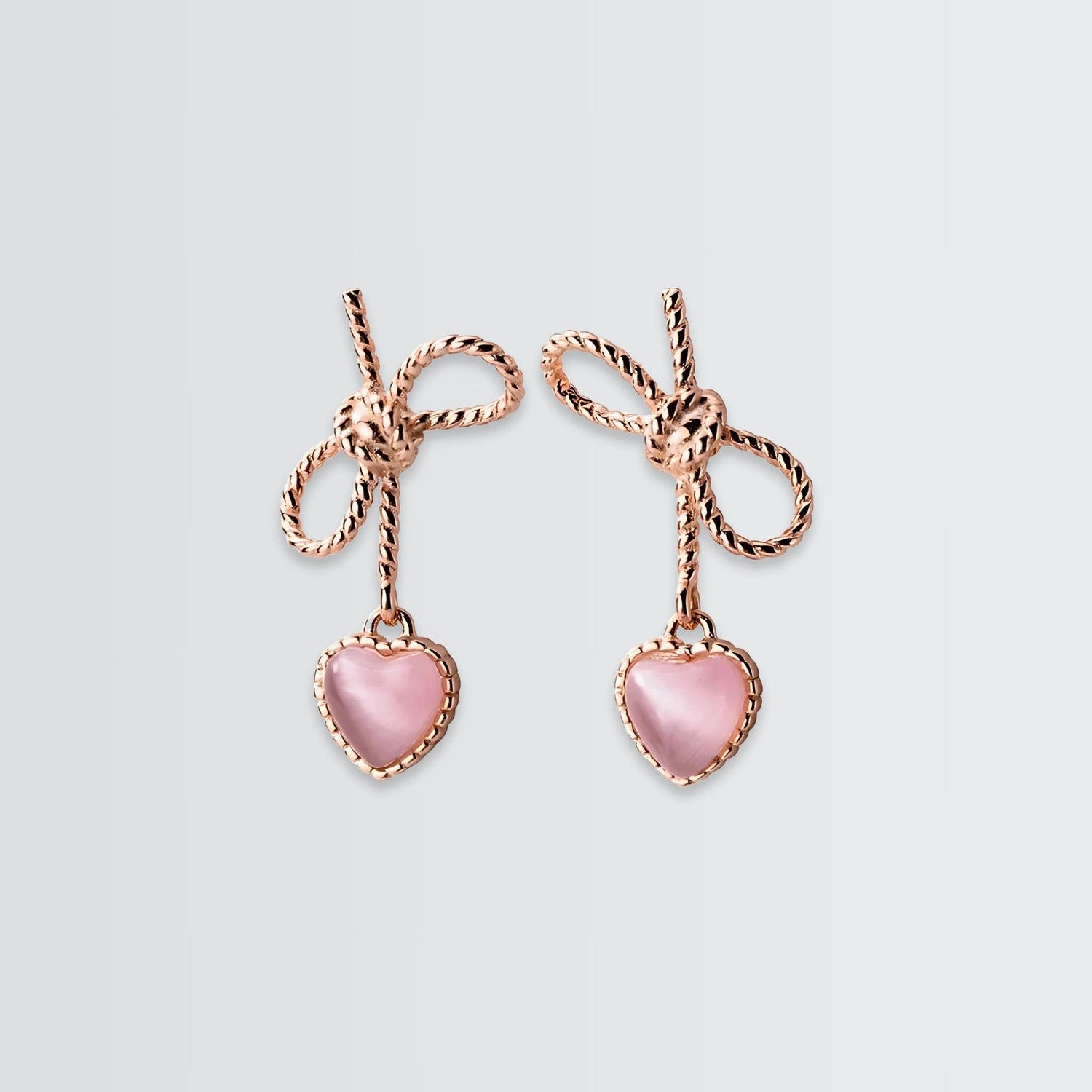 Knot To Your Heart Drop Studs