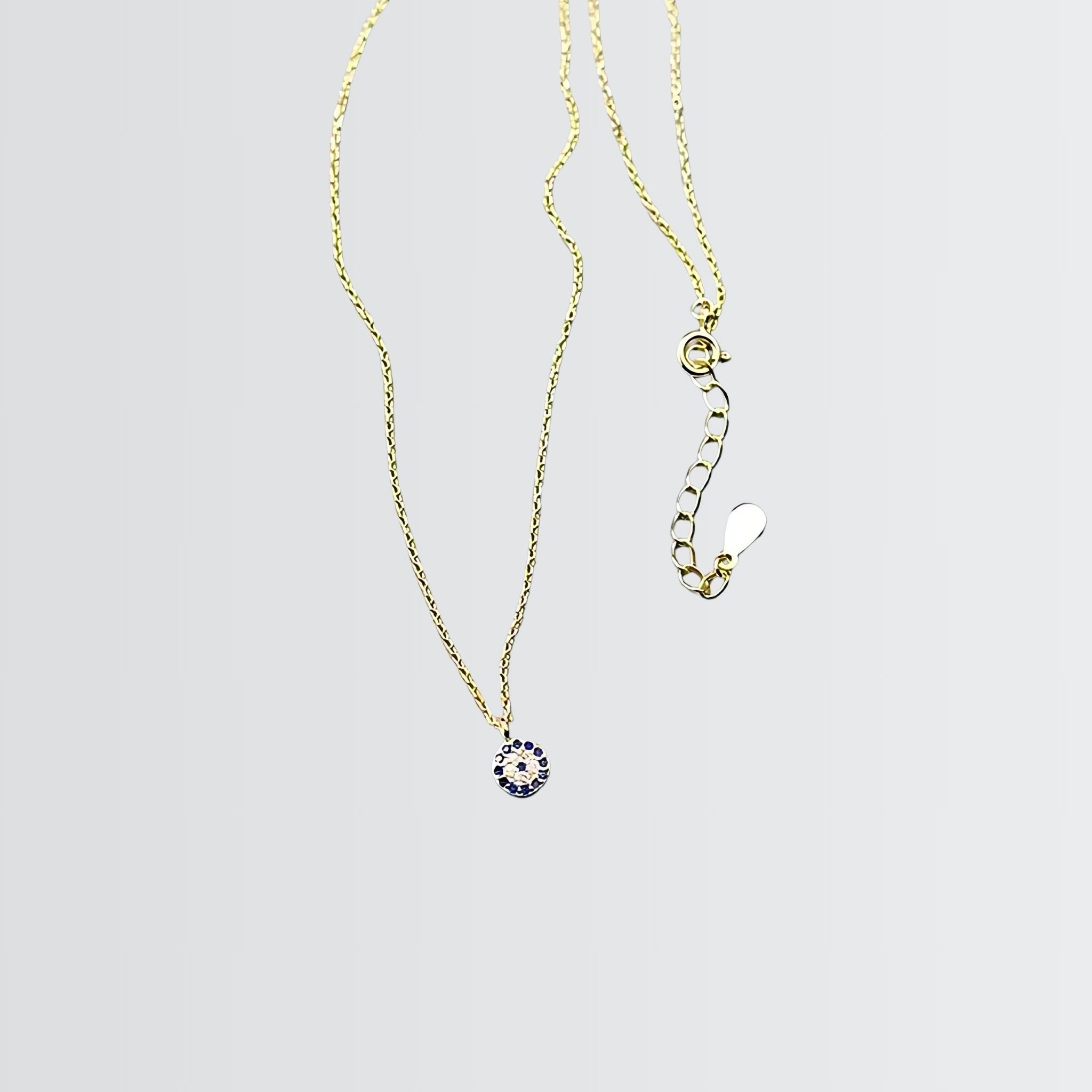 Collar minimalista Mere Evil Eye