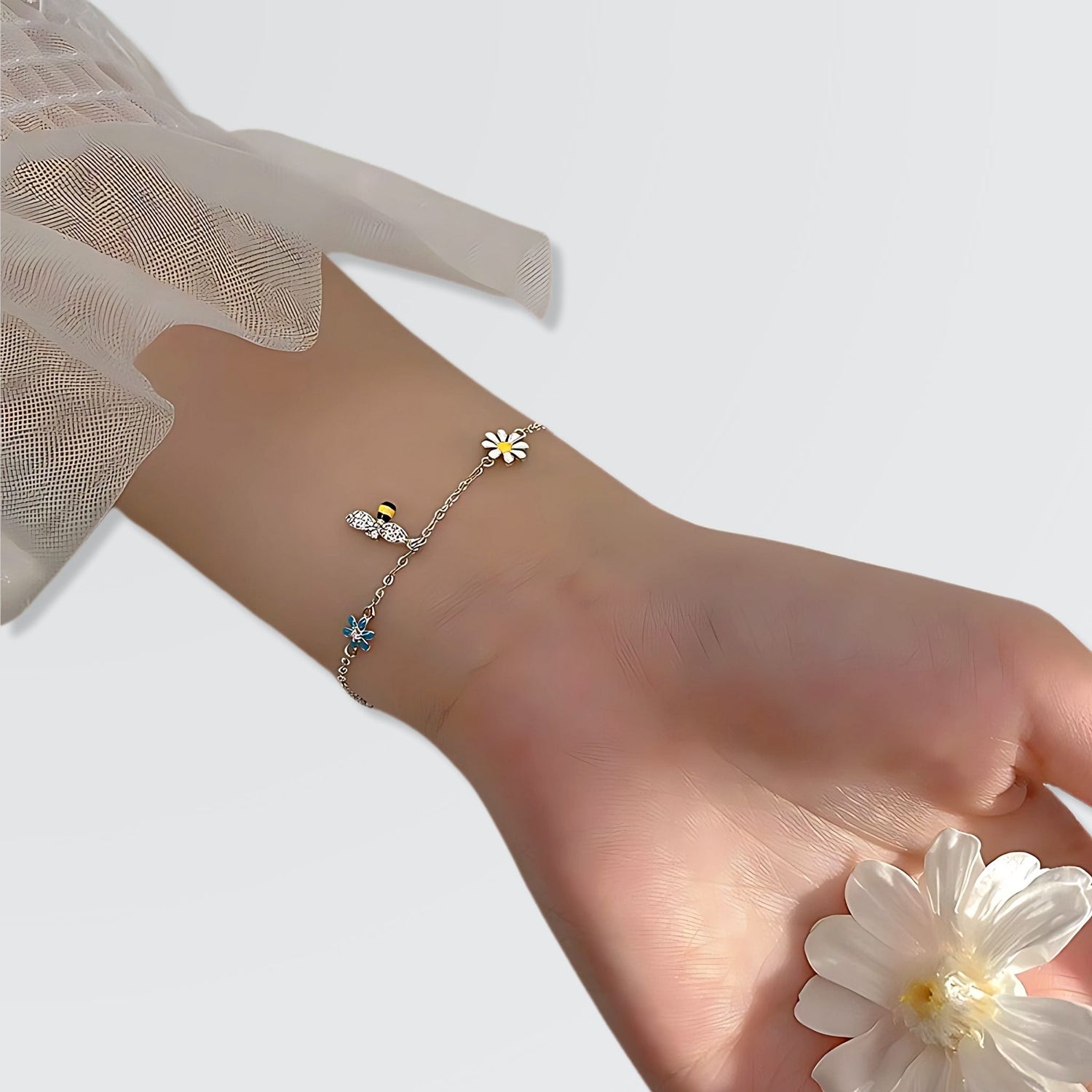 Pulsera La primavera está en plena floración