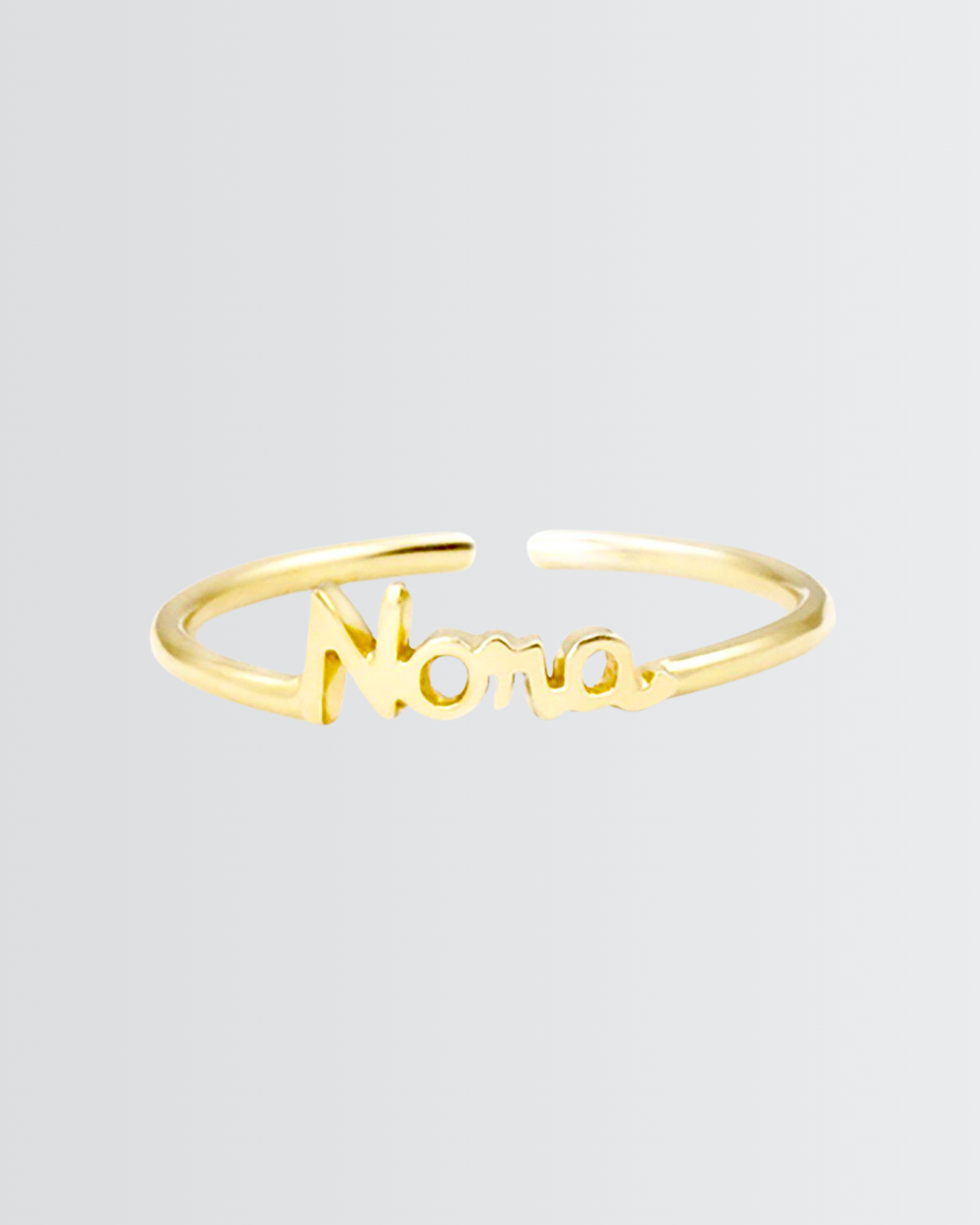 Personalize Your Name Ring