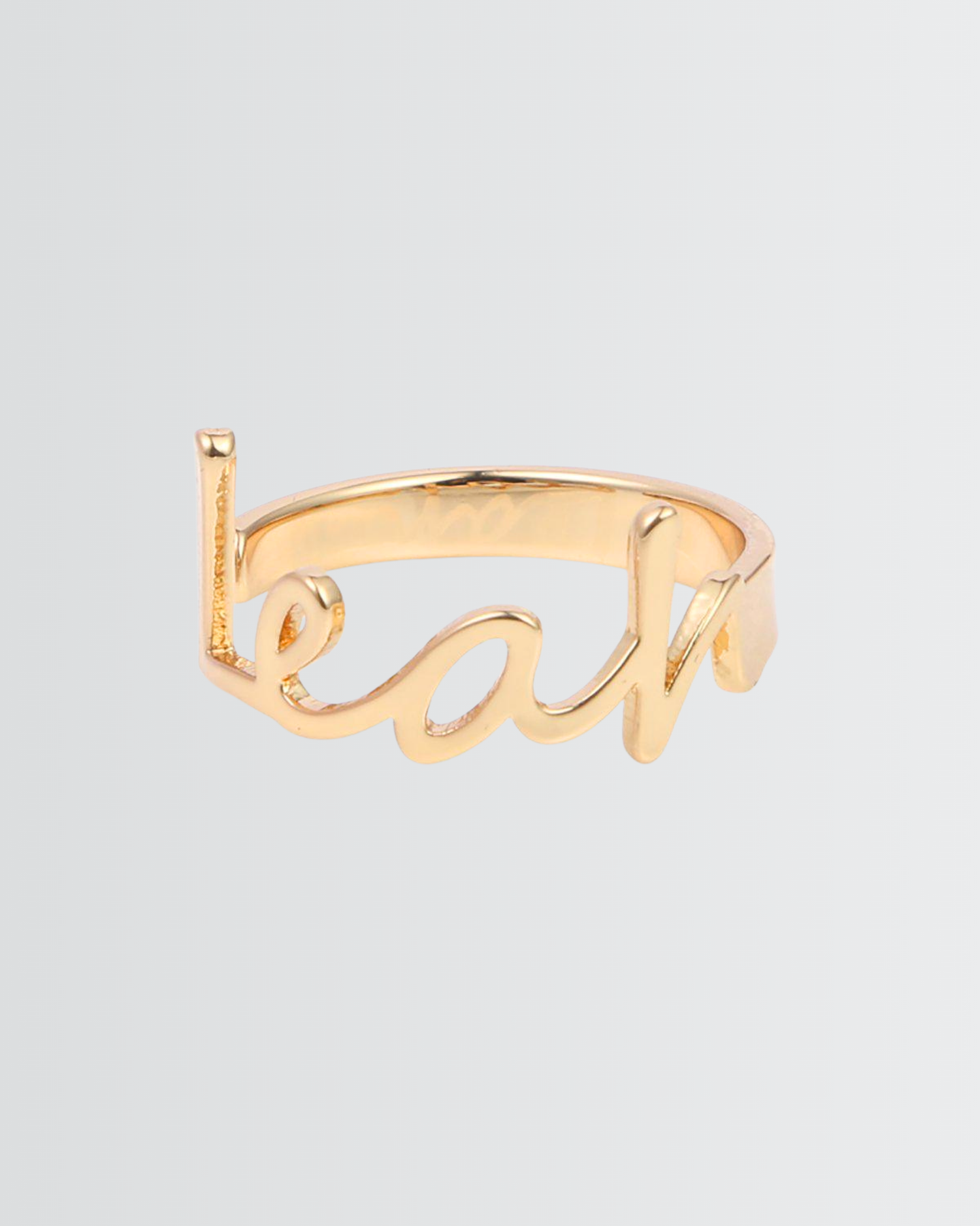 Personalize Your Name Bold Ring