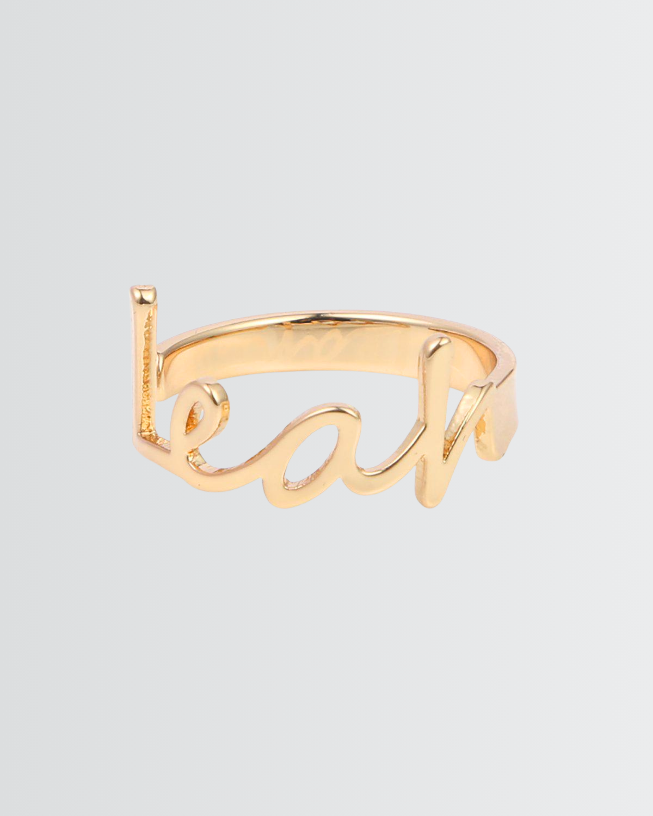 Personalize Your Name Bold Ring