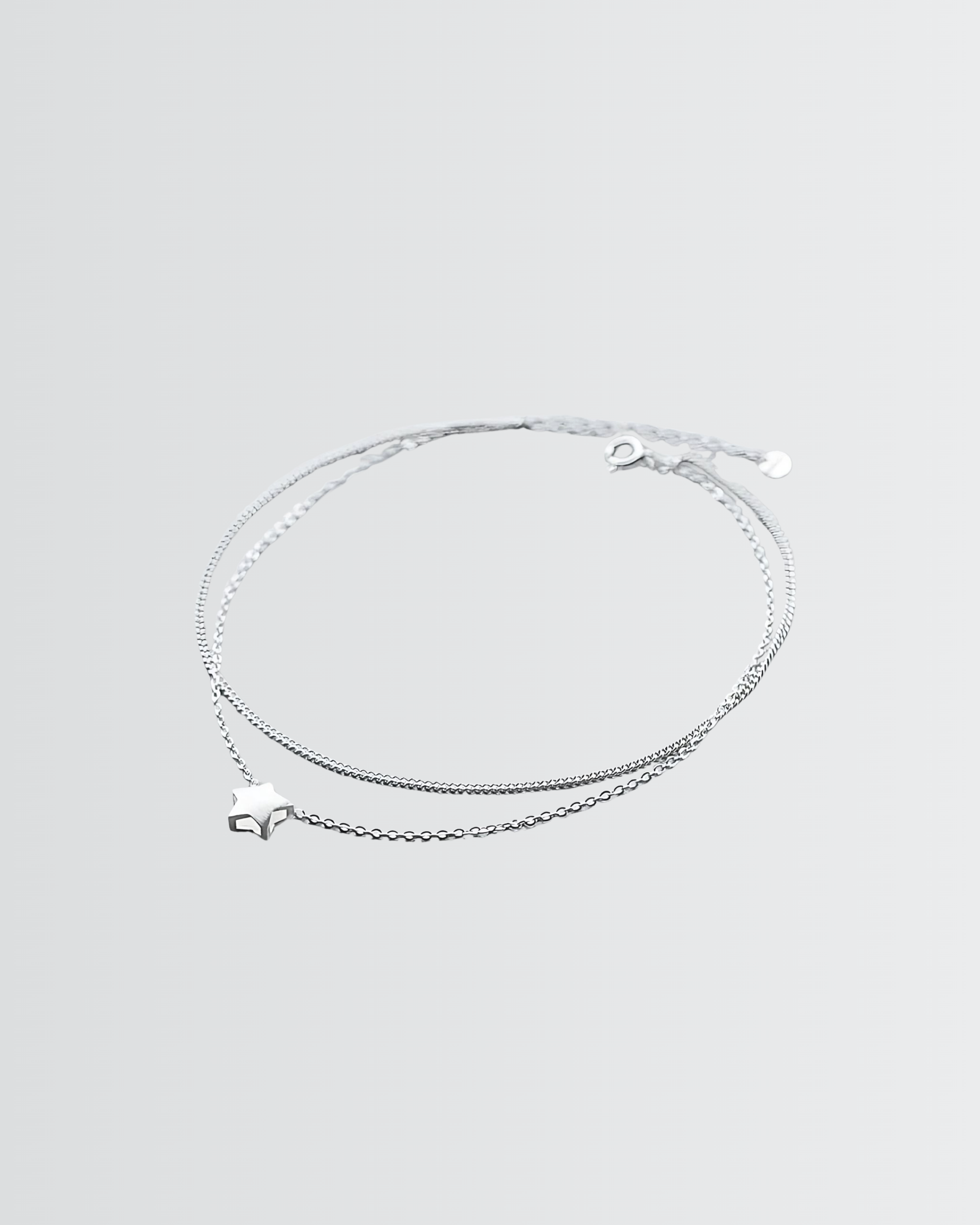 Starlight Layered Anklet