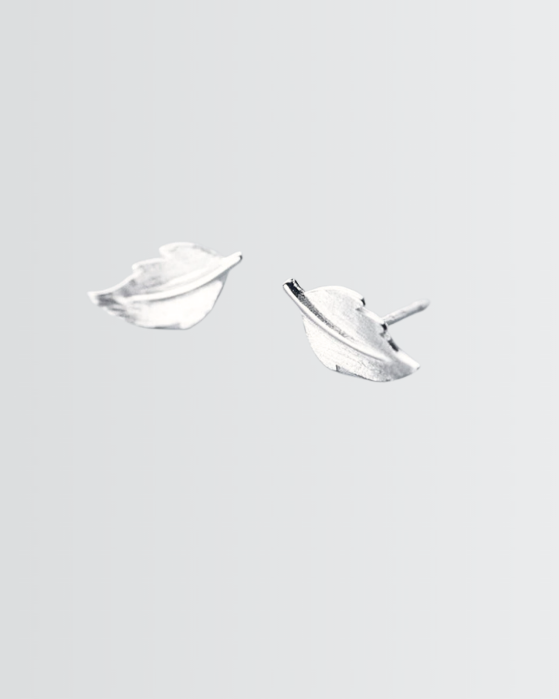 Dainty Leaf Mini Studs