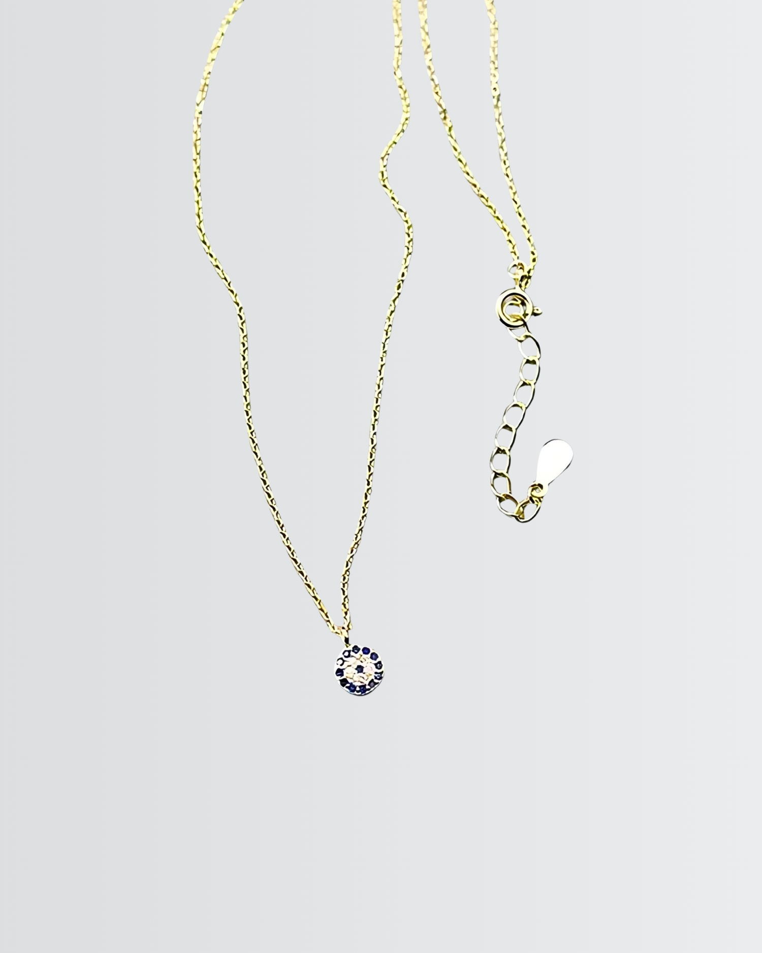 Mere Evil Eye Minimal Necklace