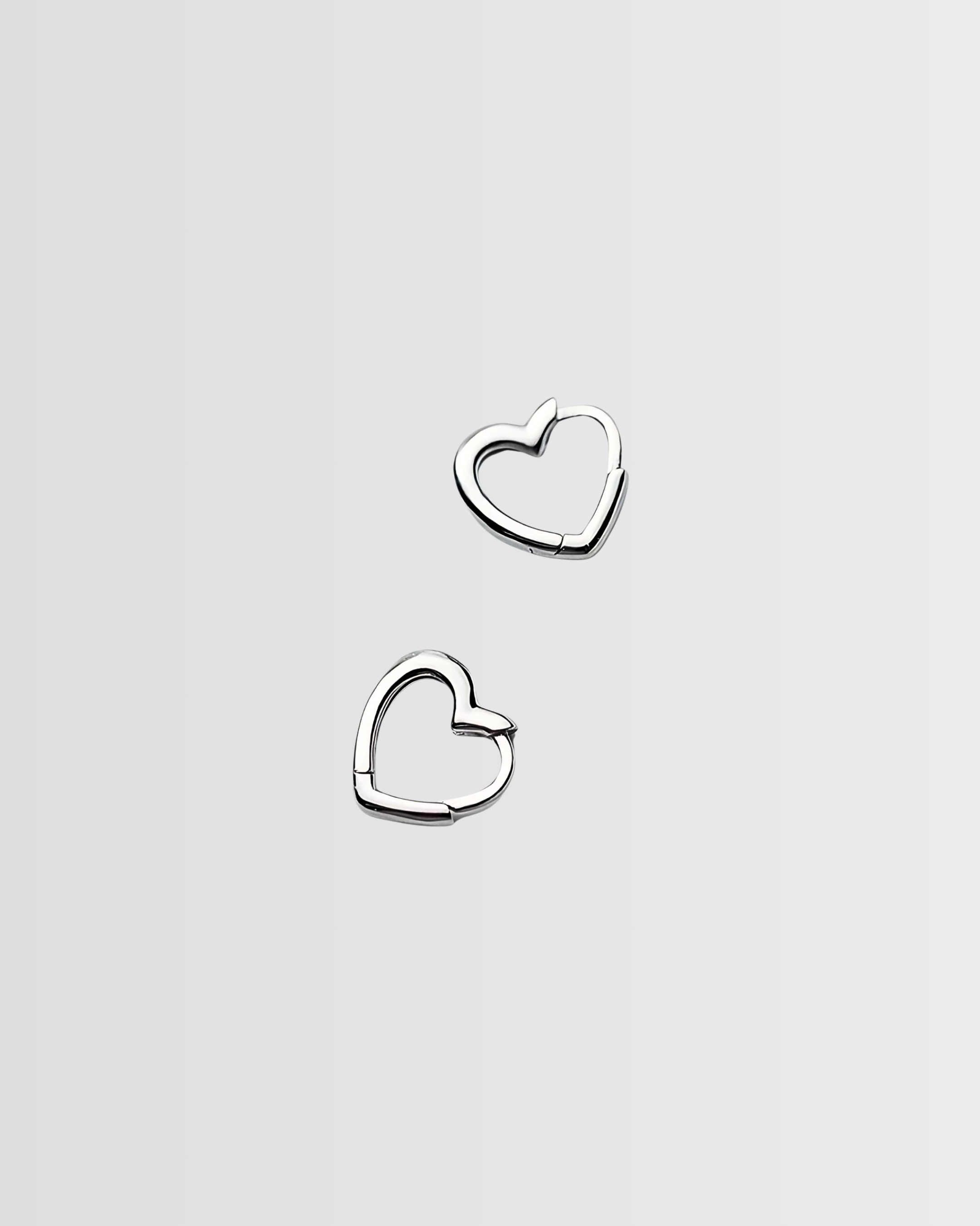 Adorable Hearts Mini Hoops