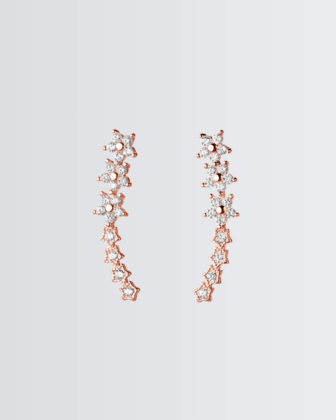 Bloom Line Earrings - jewellery by BLINGLANE