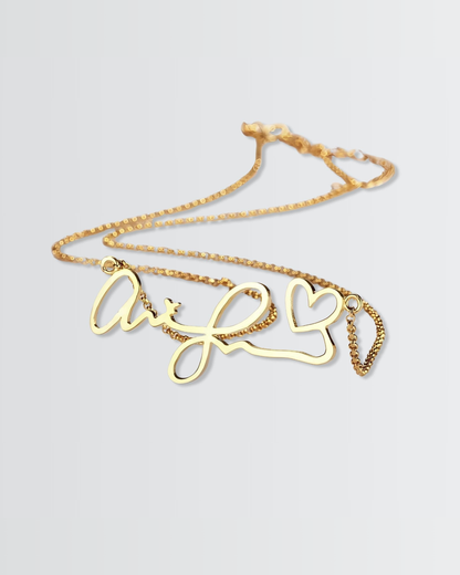 Personalize Your Handwritten Signature Necklace