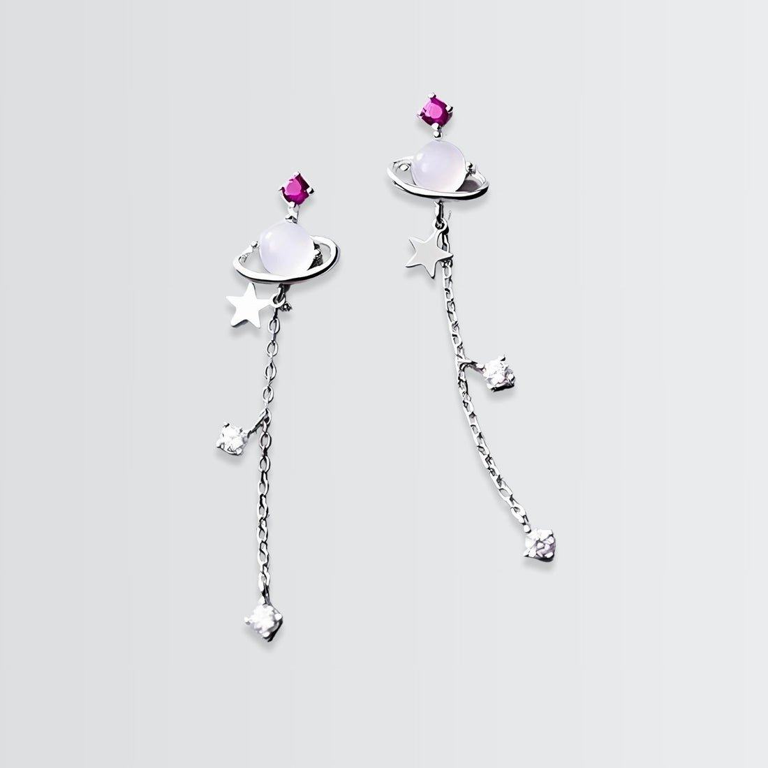 Saturn in Sky Earrings