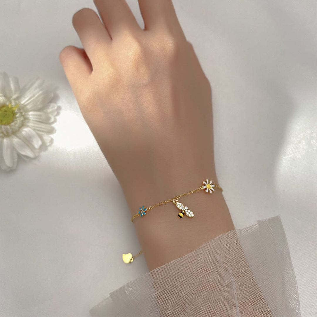 Buy Rose gold-toned Bracelets & Bangles for Women by V Fashion Jewellery  Online | Ajio.com