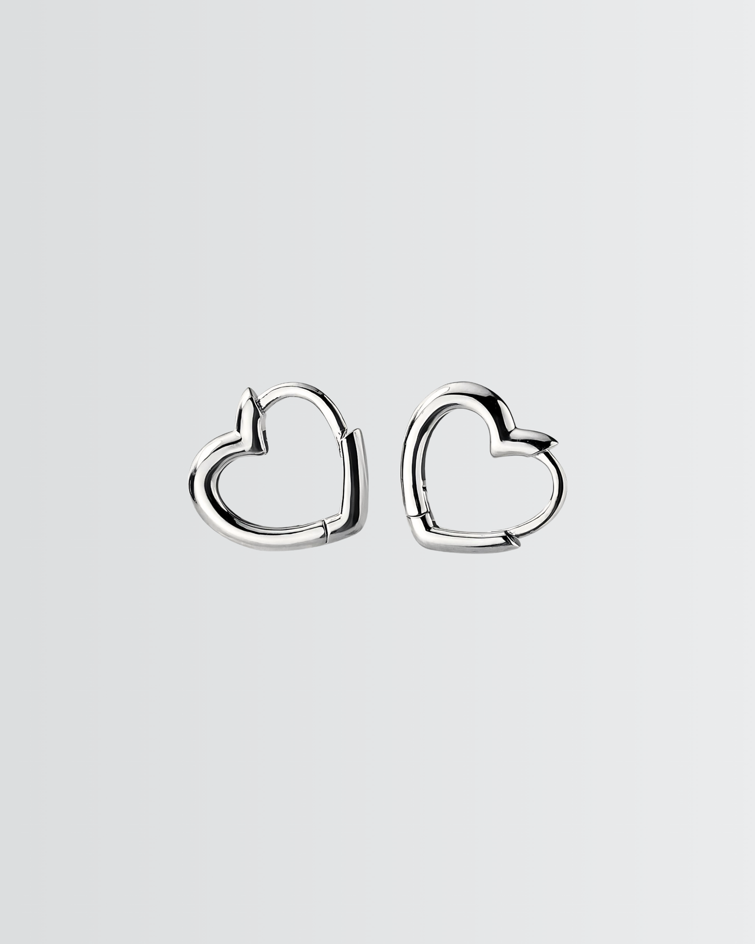 Adorable Hearts Mini Hoops