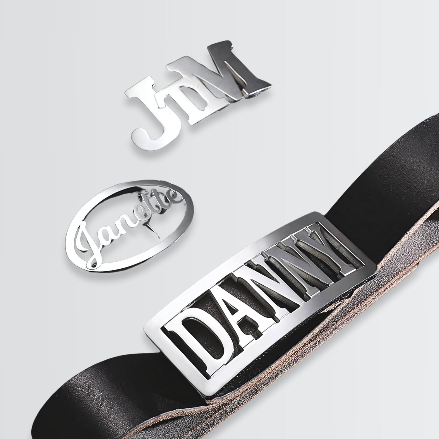 Personalize Your 3D Letters Belt Buckle