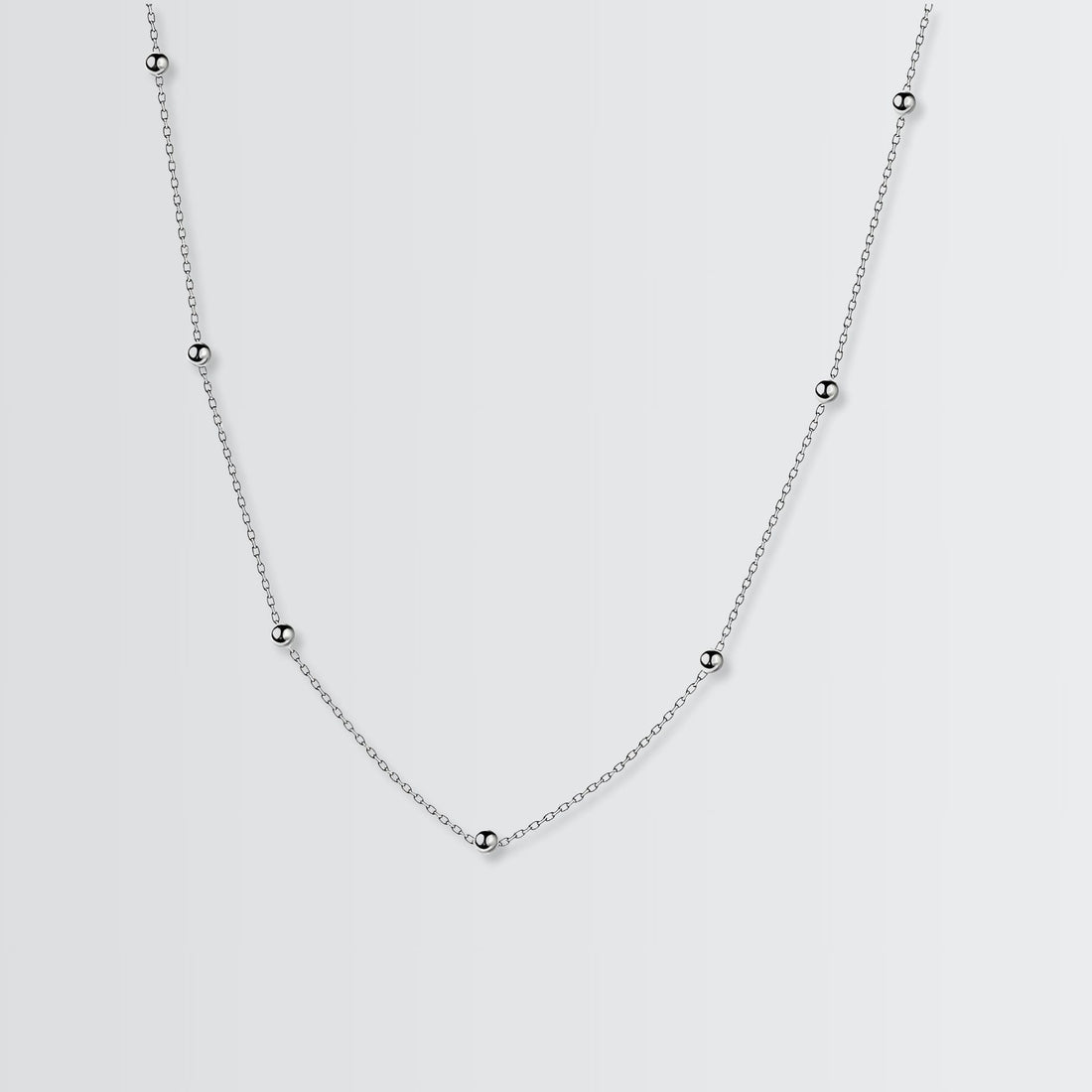 Minimal Beads Neck Chain - jewellery by BLINGLANE