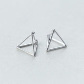 3D Triangular Minimal Studs - Blinglane