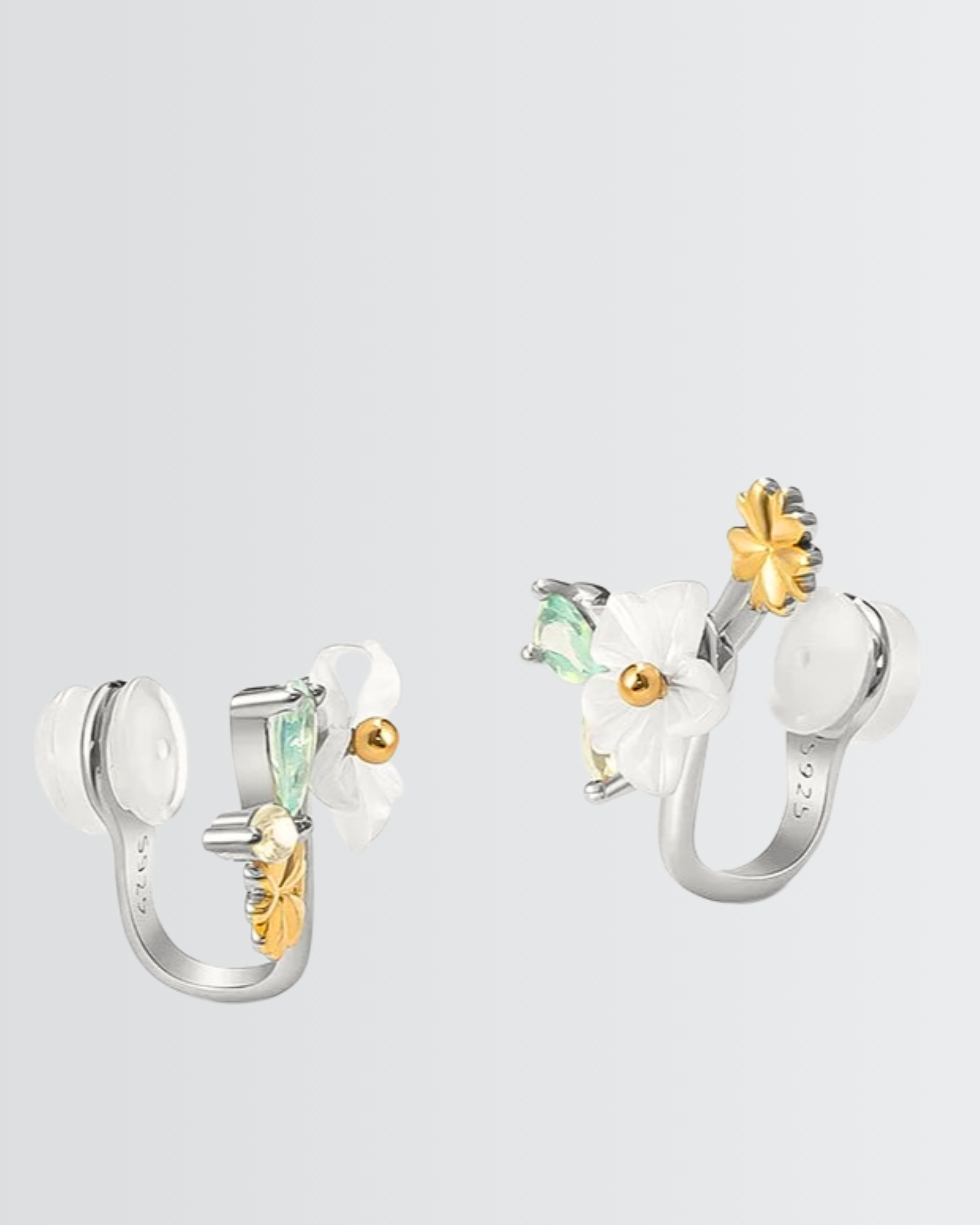 Efflorescence Clip On Earcuffs