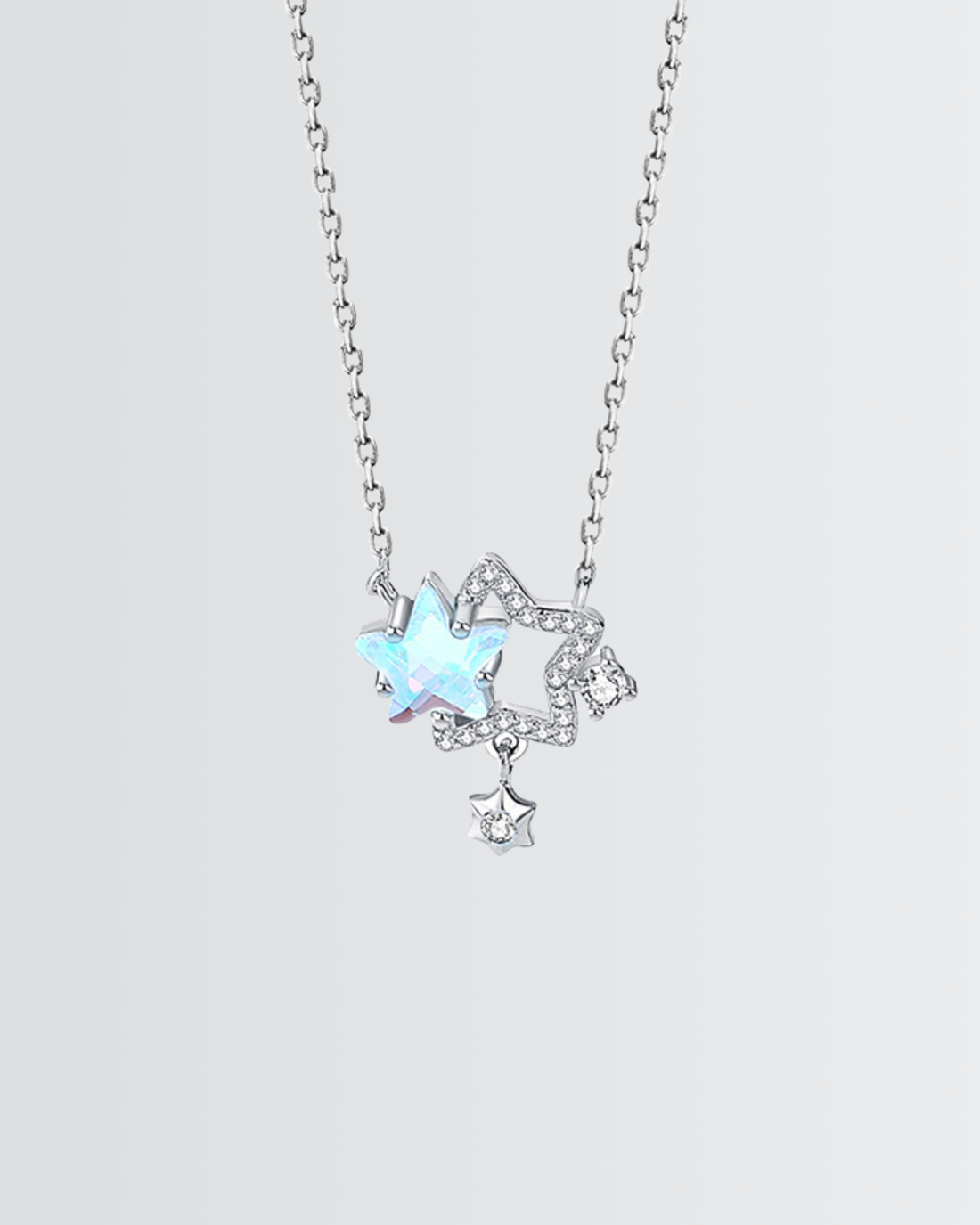 Linear Light Star Necklace