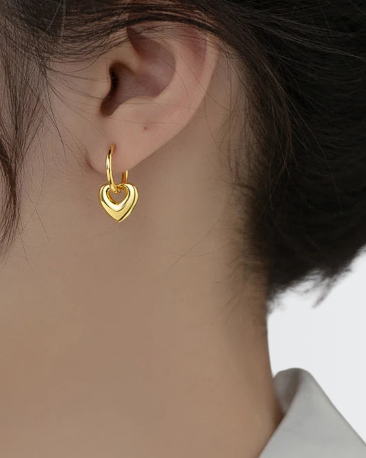 Bold In Love Hoop Earrings