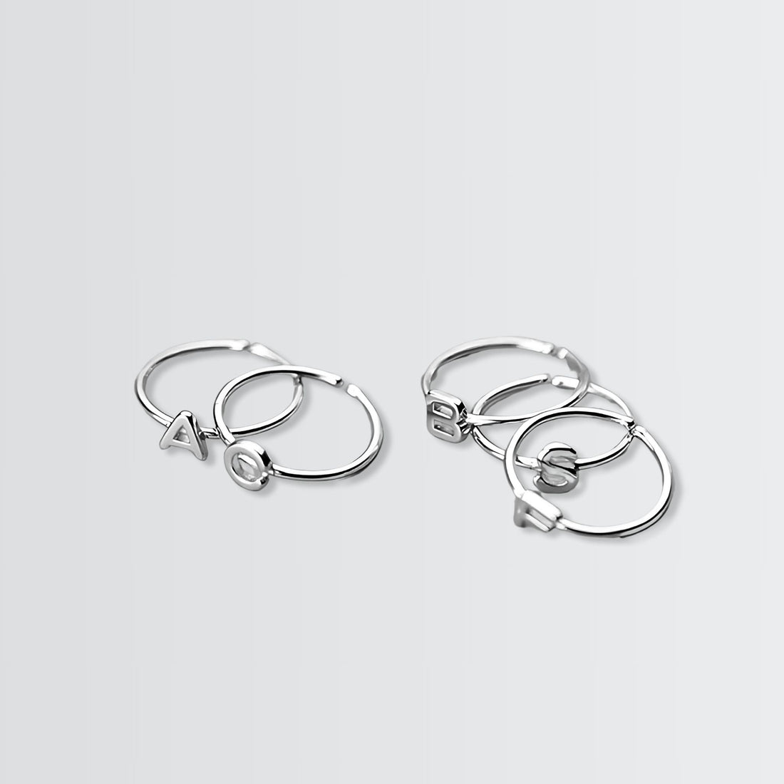 Minimal Initial Stackable Ring - jewellery by BLINGLANE