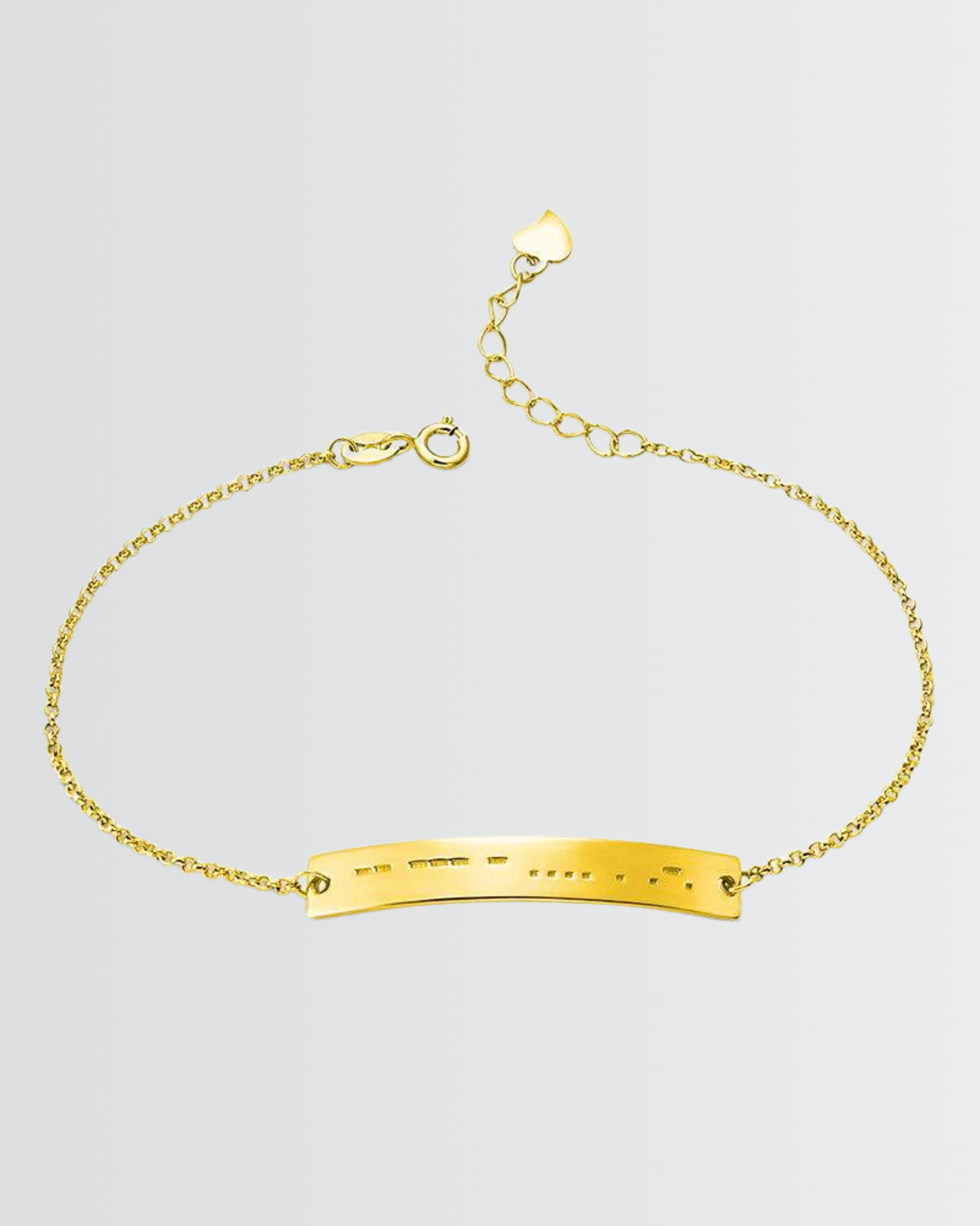 Personalize Your Morse Code Bar Bracelet