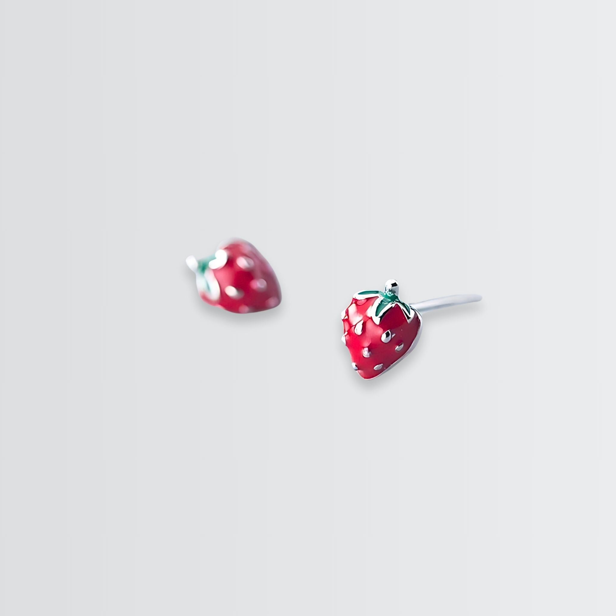 Yummy Strawberry Mini Studs