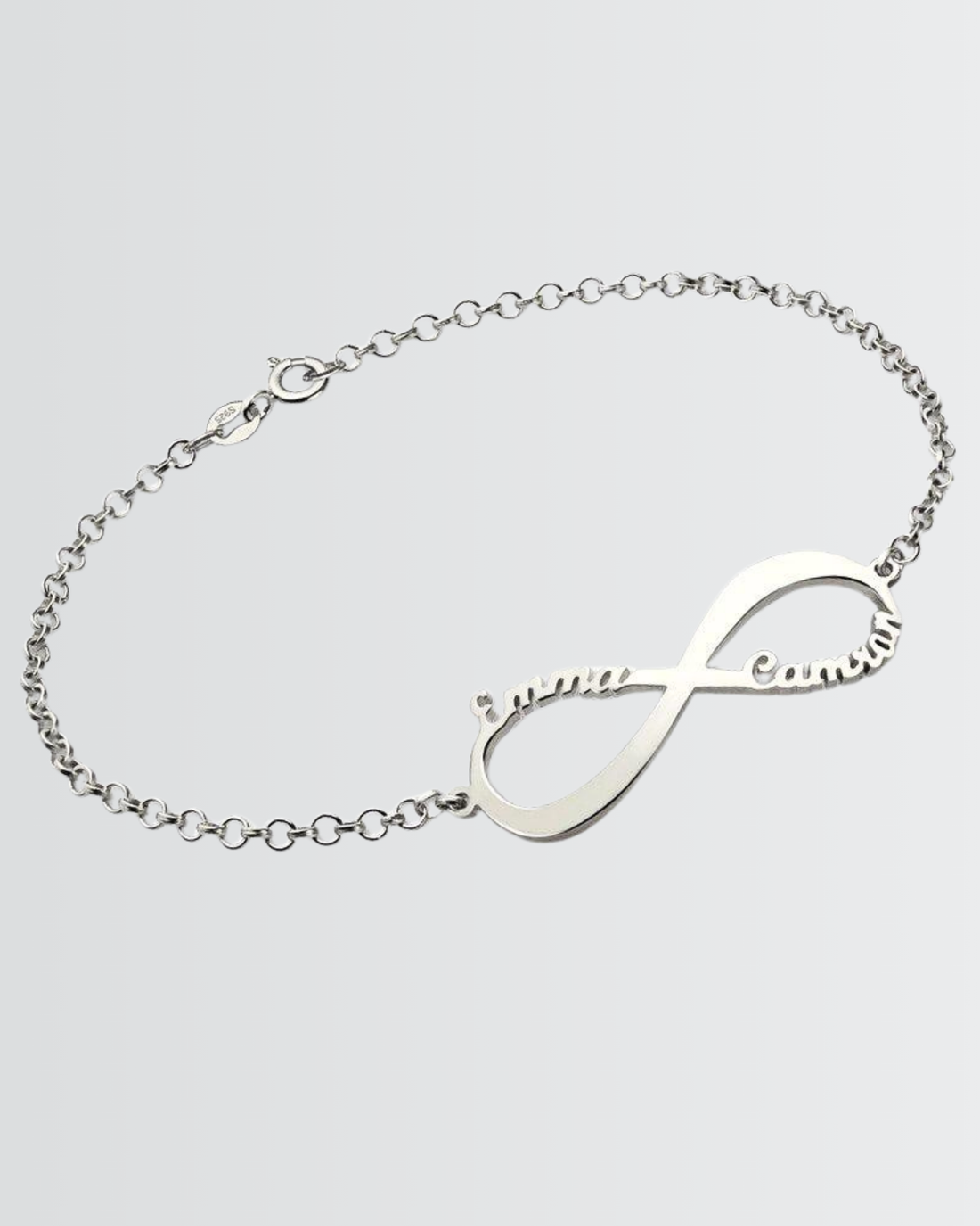 Personalize Your Names Infinity Bracelet