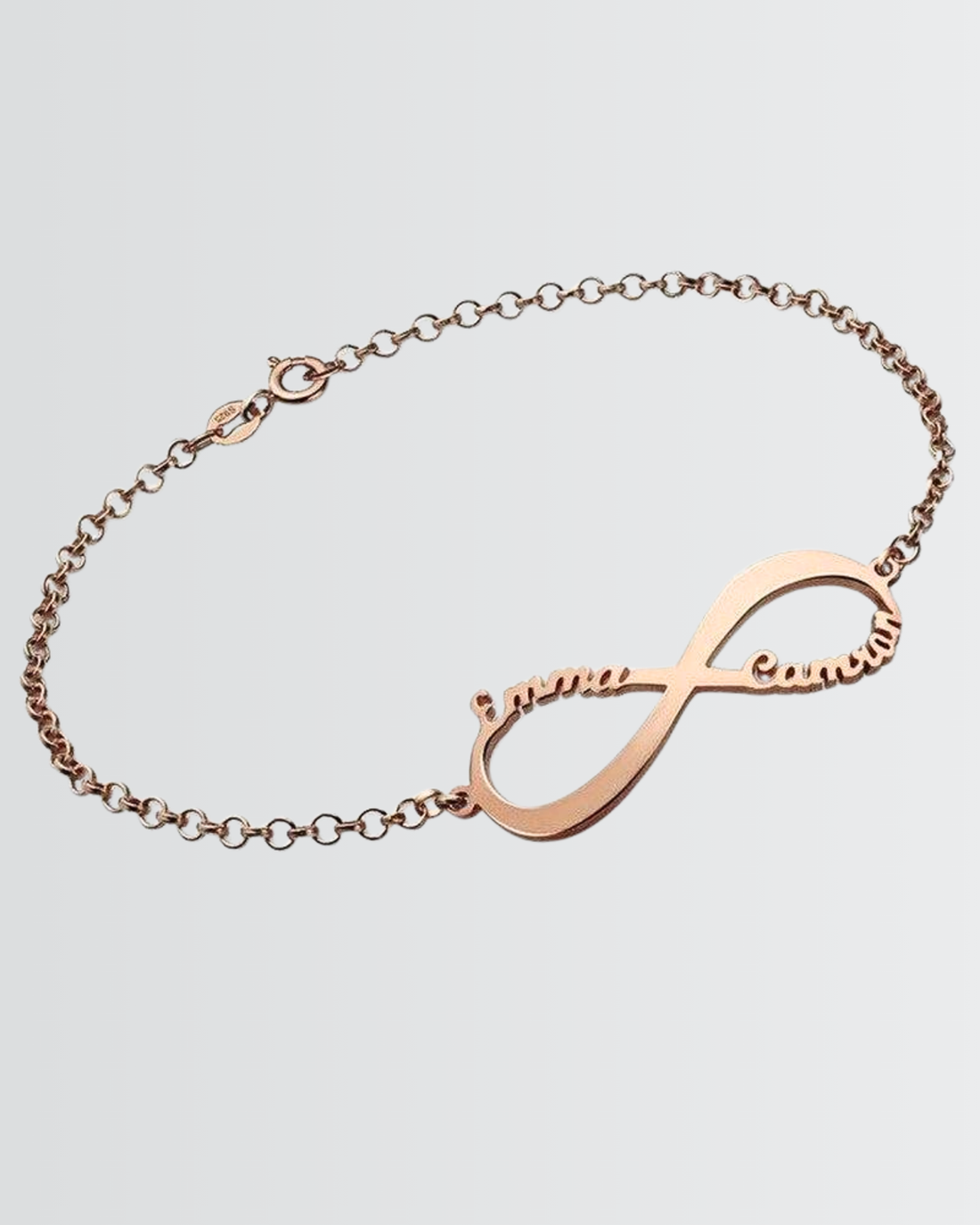 Personalize Your Names Infinity Bracelet