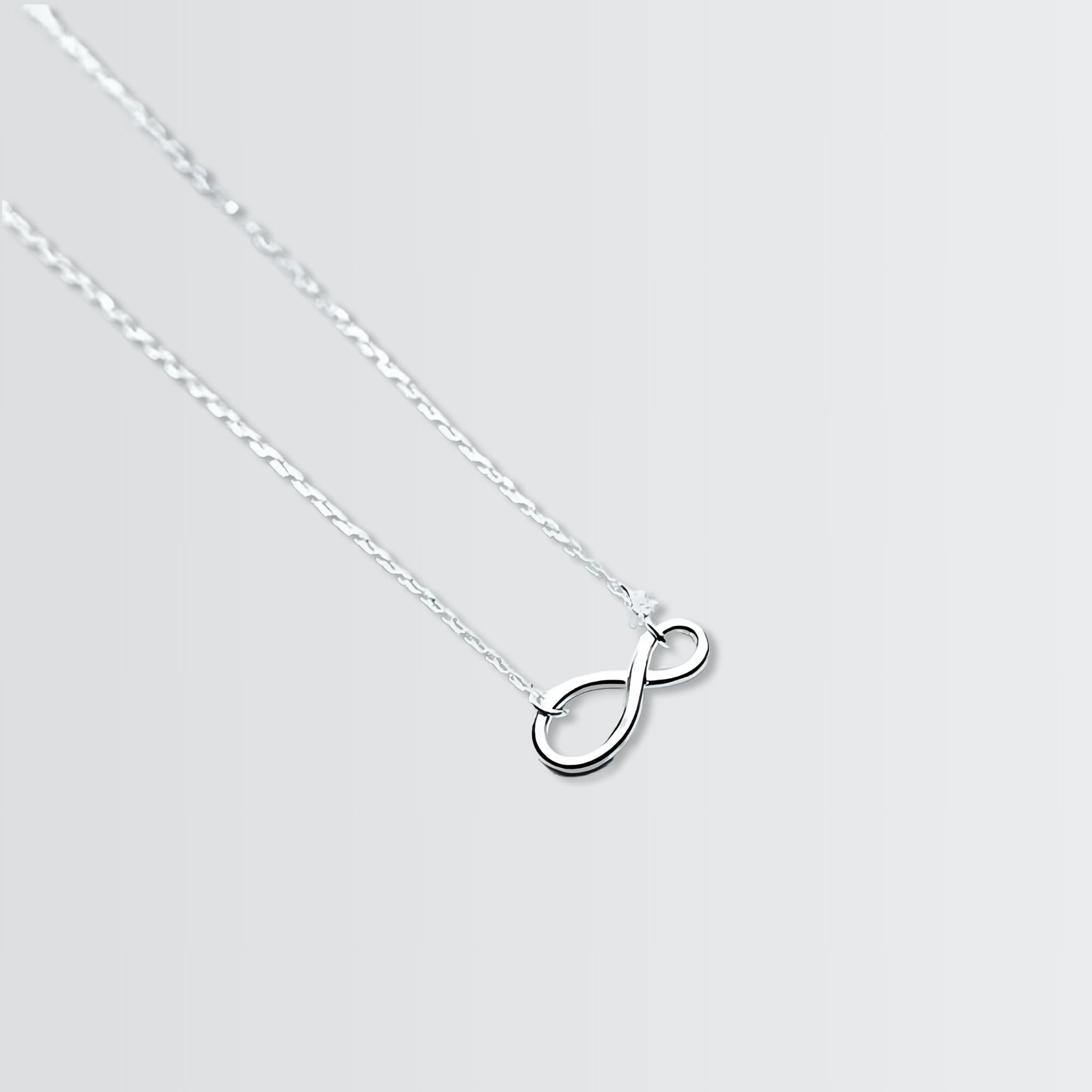 Elite Infinity Solitaire Necklace