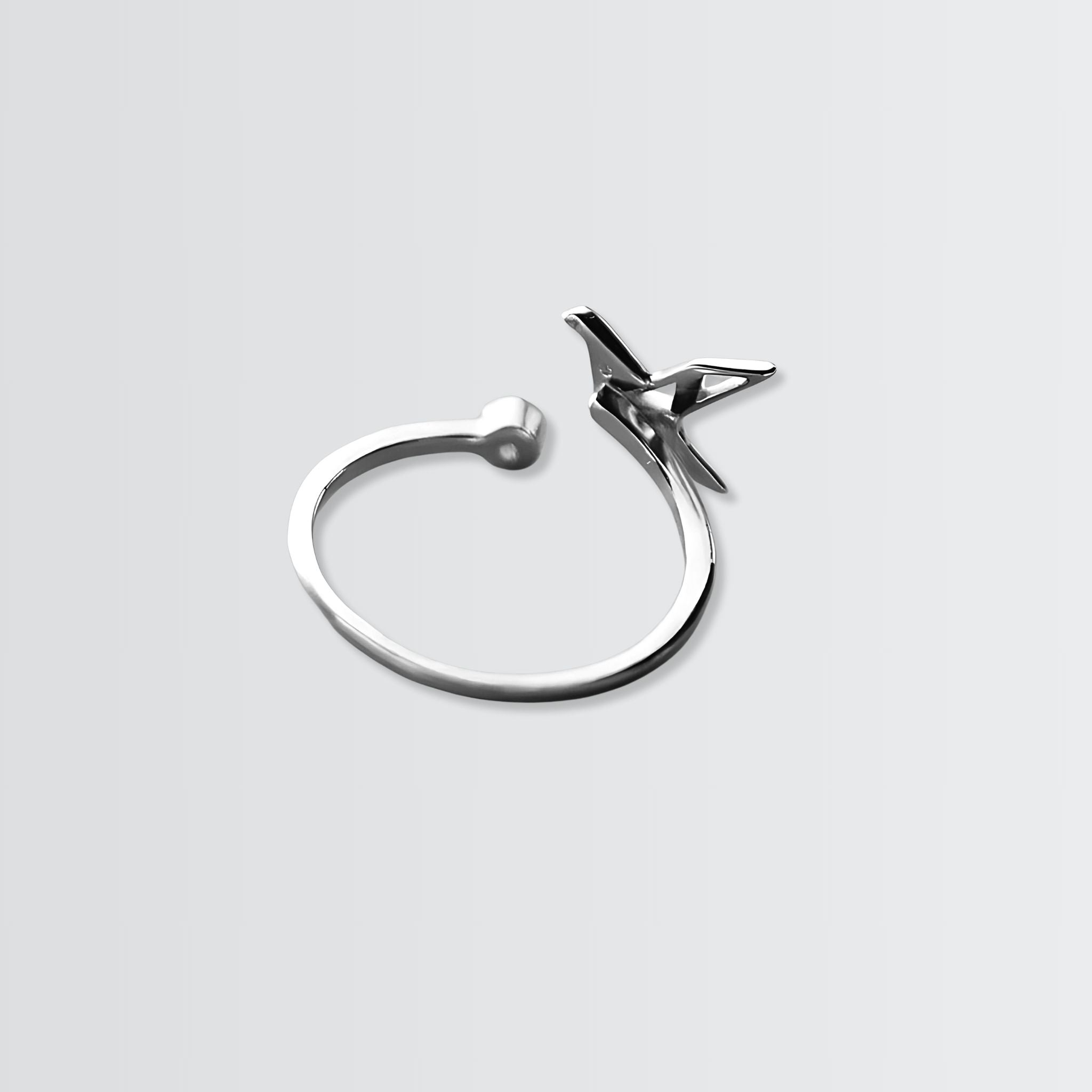 Origami Bird Minimal Ring