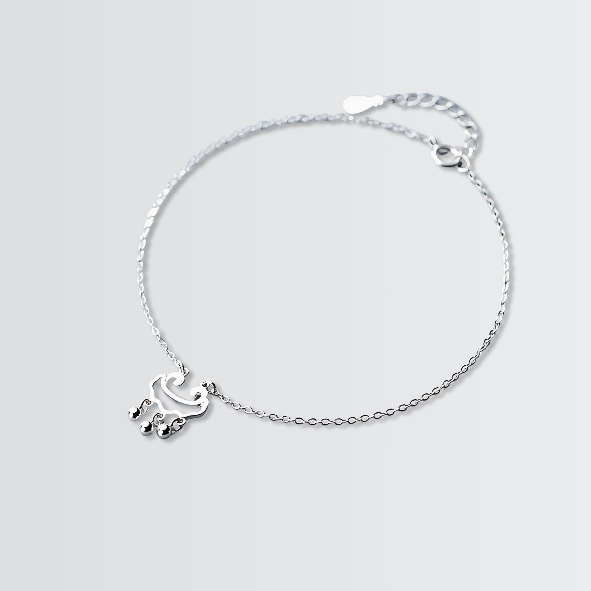 Bracelet de cheville Argent Desire