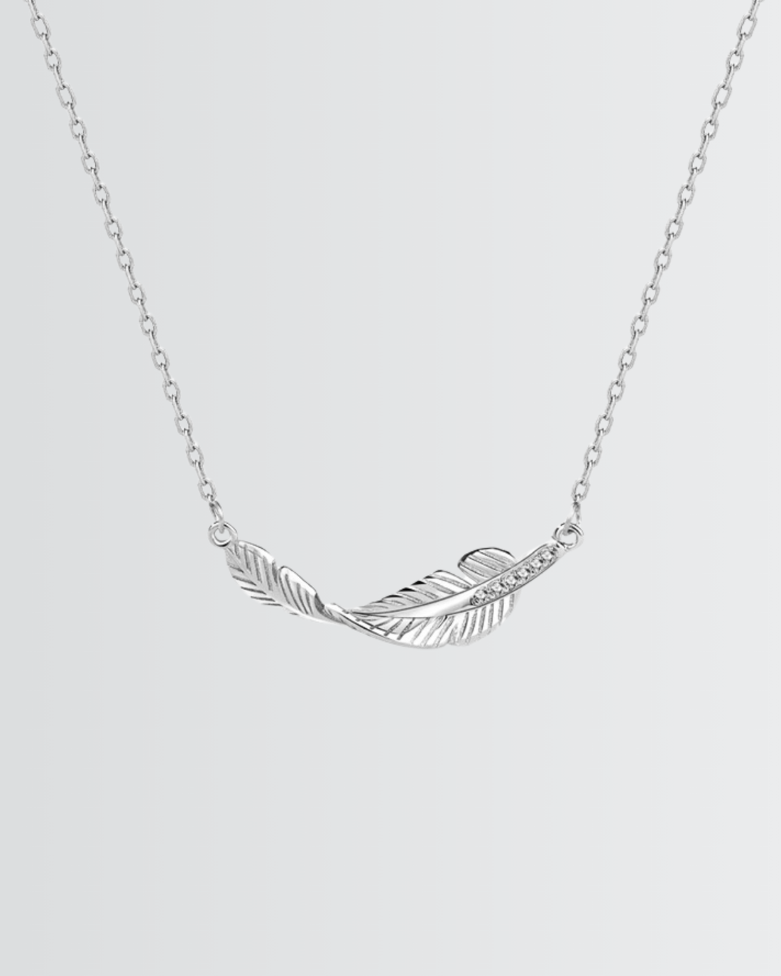 Fallen for You Feather Necklace