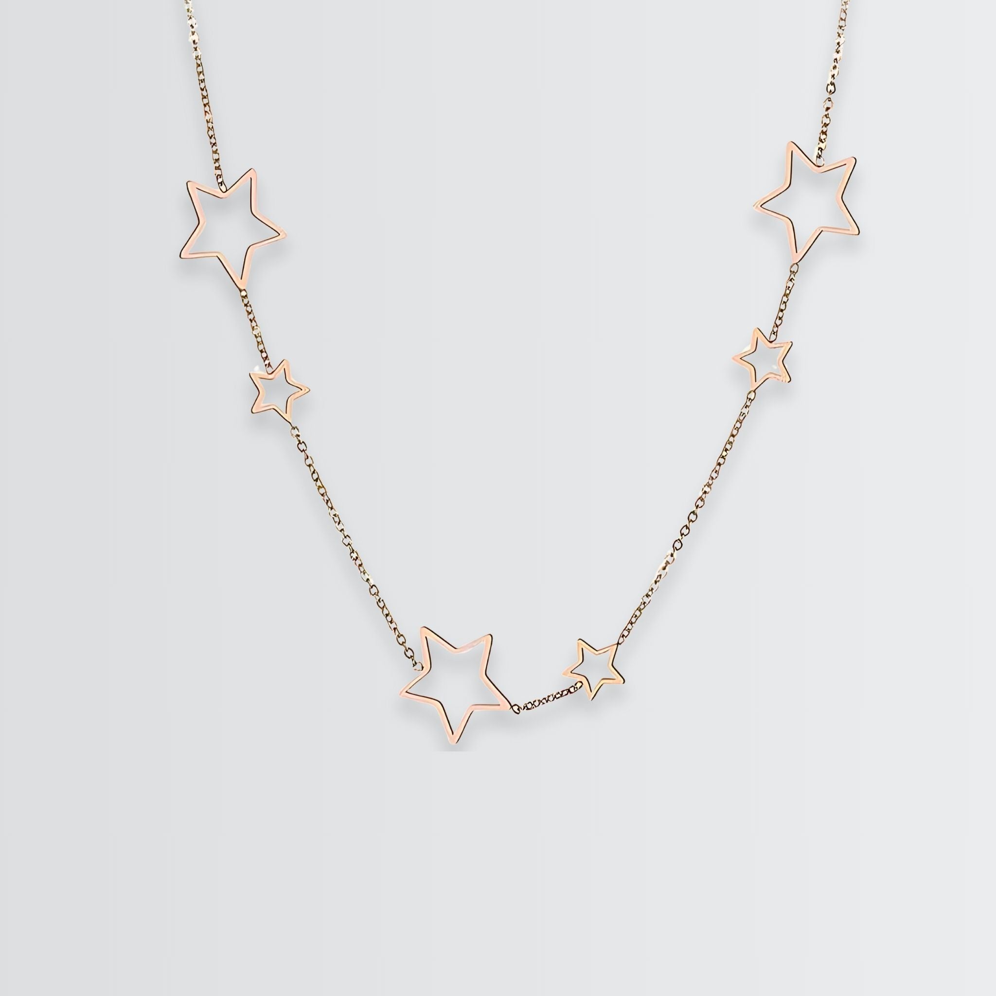 Collier Étoiles Scintillantes