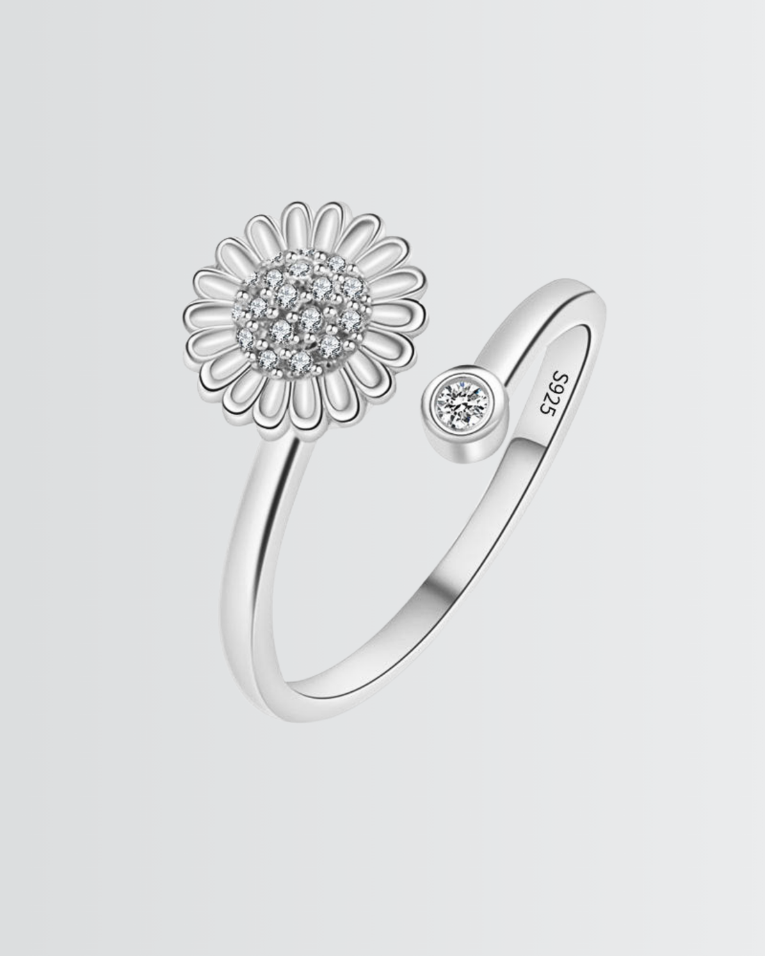 Blooming Daisy Spinner Ring