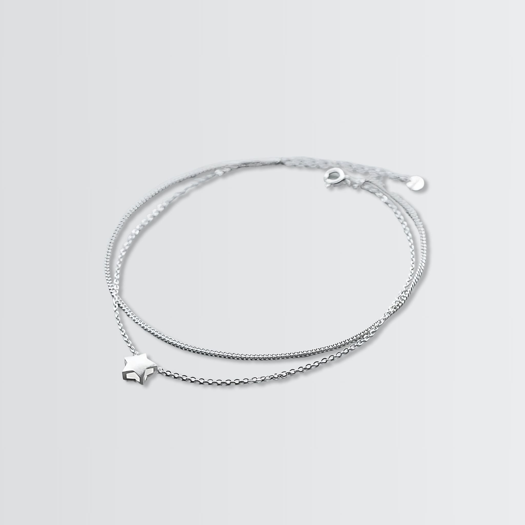 Starlight Layered Anklet