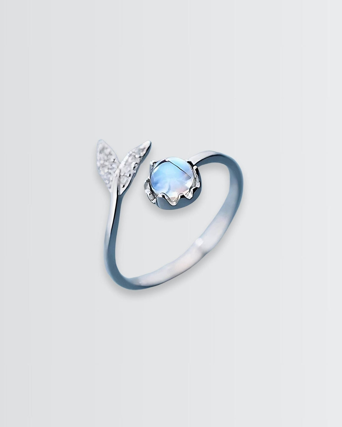 Enchanted Opal Fish Tail Ring - jewellery by BLINGLANE