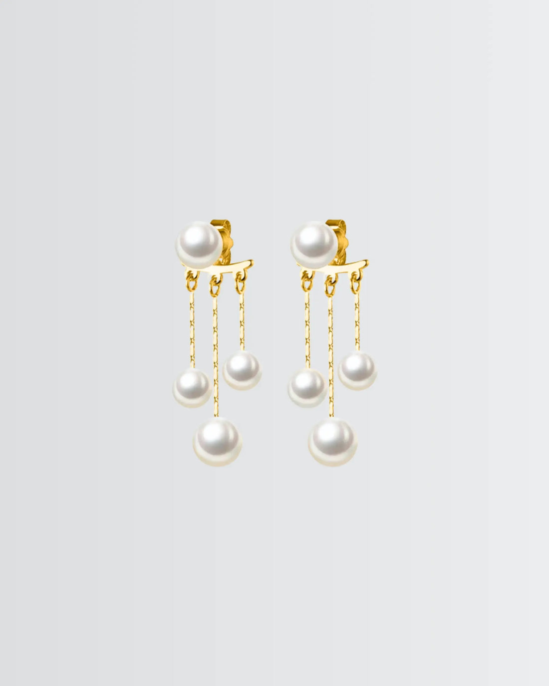 All You Need Is Pearl Earrings -  Silver Earrings by BLINGLANE