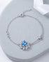 Azure Star Blush Bracelet -  Silver Bracelet by BLINGLANE