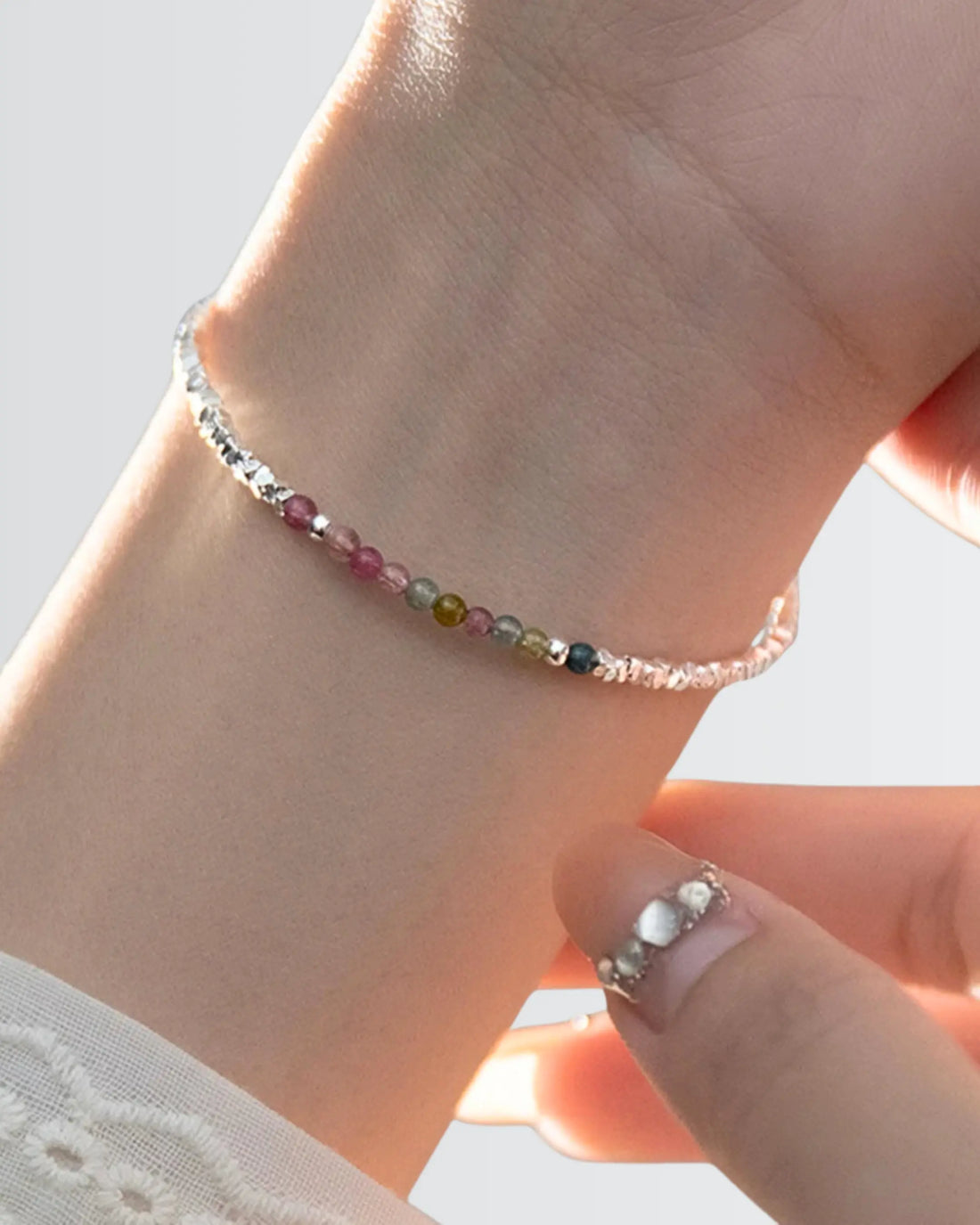 Bling it on, baby! Bracelet -  Silver Bracelet by BLINGLANE