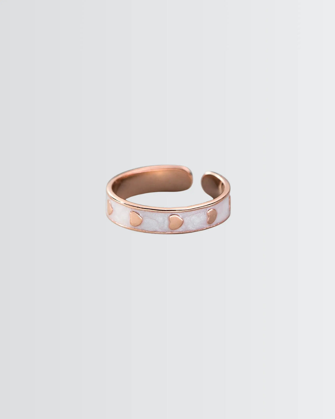 Boldly Yours Heart Ring - Silver Ring by BLINGLANE