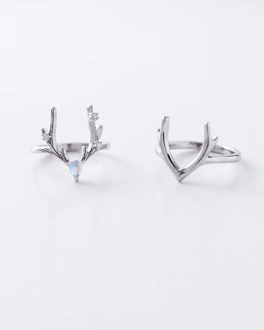 Crowned By Nature Forever Love Bands -  Silver Rings by BLINGLANE