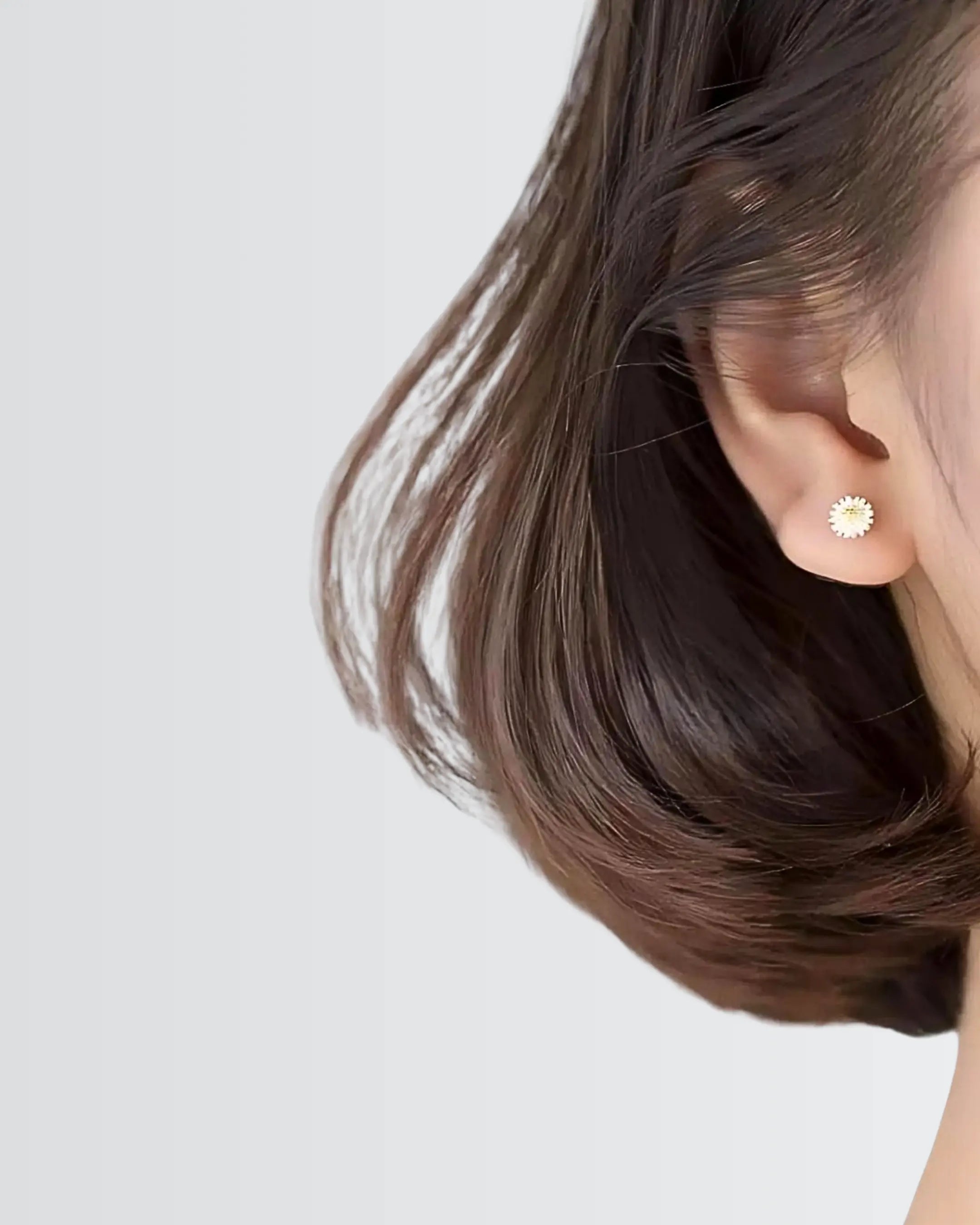 Dahlia Elite Studs -  Silver Earrings by BLINGLANE