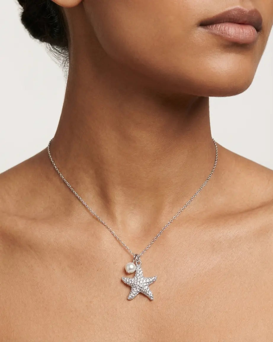 Destined To Shine Minimal Necklace -  Silver Necklace by BLINGLANE