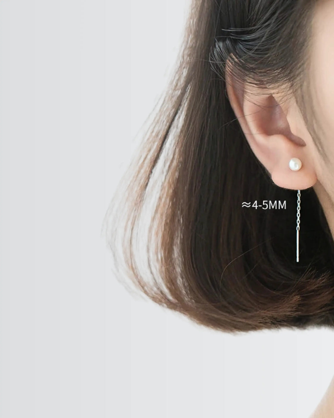 Elegance in Every Pearl Drop Earrings -  Silver Earrings by BLINGLANE