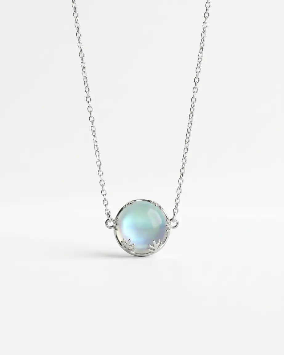 Elite Aurora Necklace -  Silver Necklace by BLINGLANE