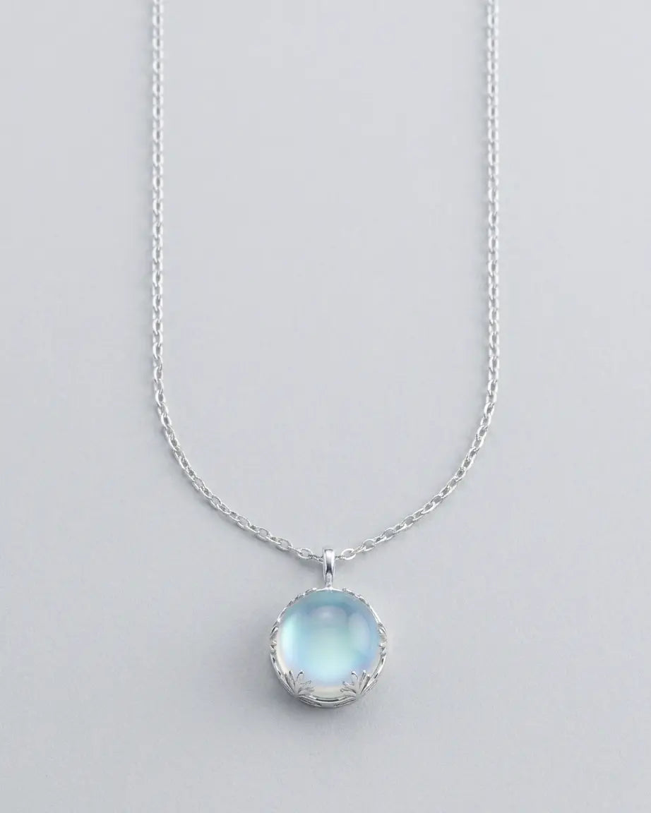 Elite Aurora Necklace -  Silver Necklace by BLINGLANE