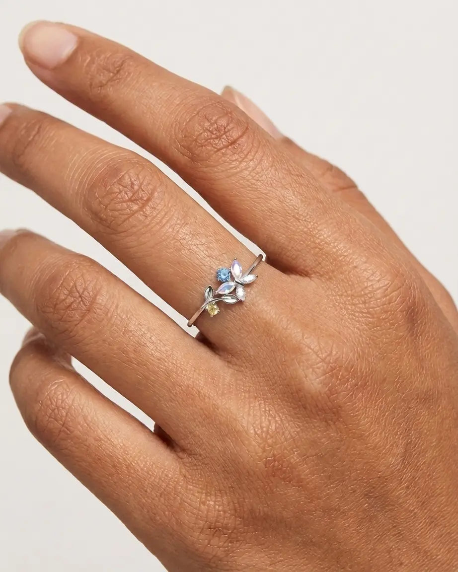 Eternal Embrace Ring -  Silver Ring by BLINGLANE