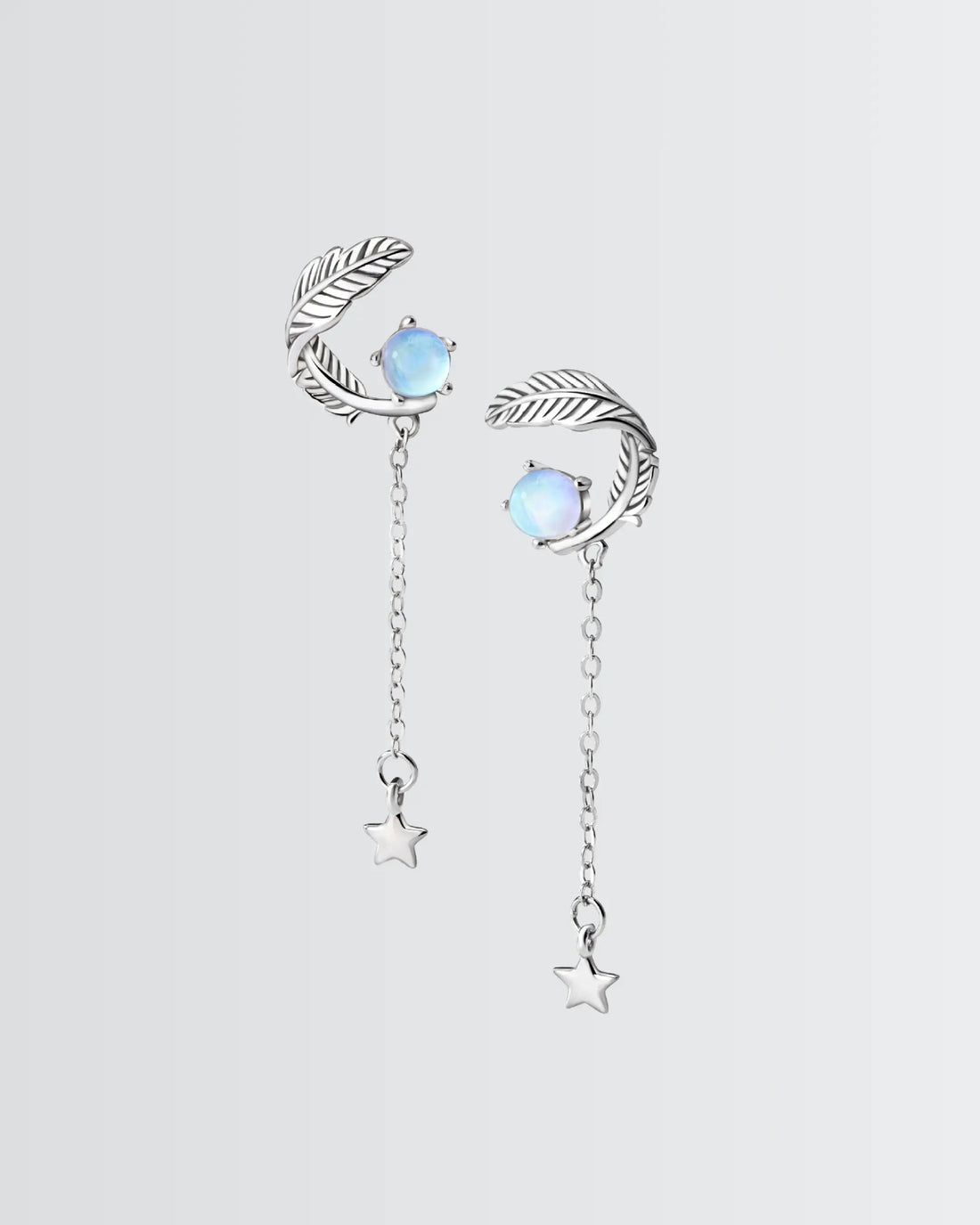 Eternal Spring Light Earrings - Silver Earrings by BLINGLANE