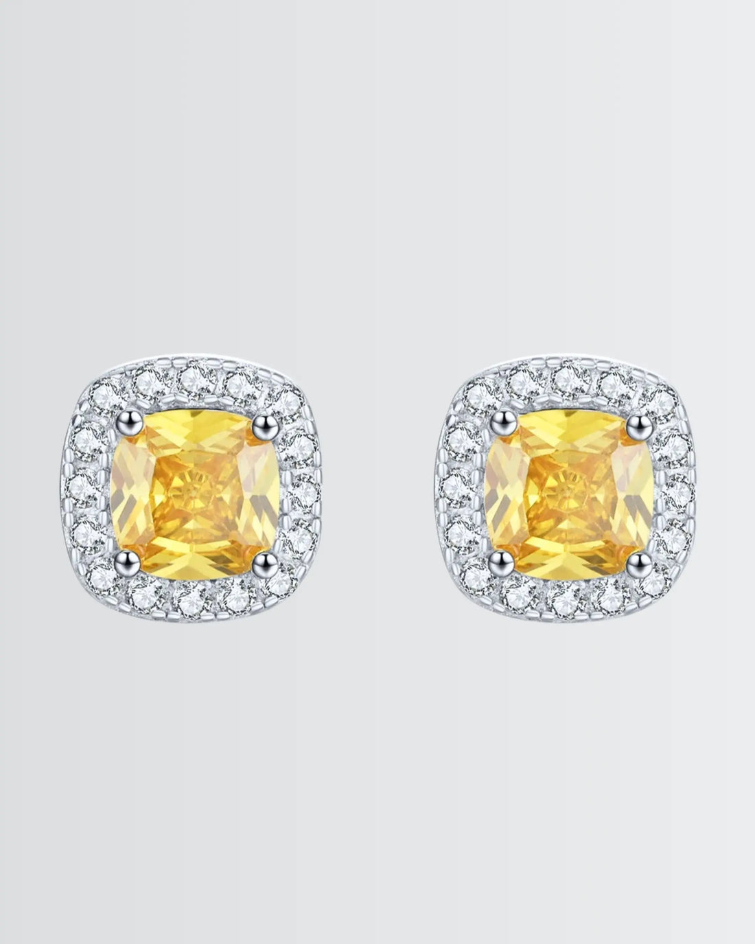 Ethereal Spark Studs -  Silver Earrings by BLINGLANE