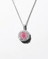 Faceted Grace Sparkling Necklace -  Silver Necklace by BLINGLANE